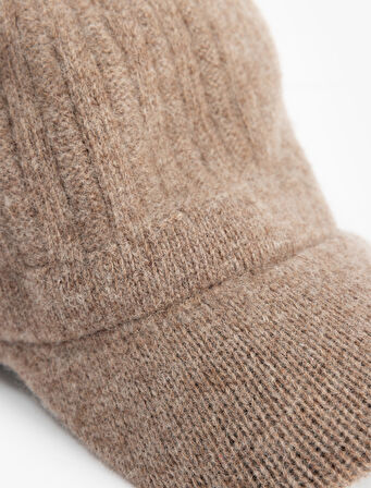 Koyun Yünü Triko Kep Şapka