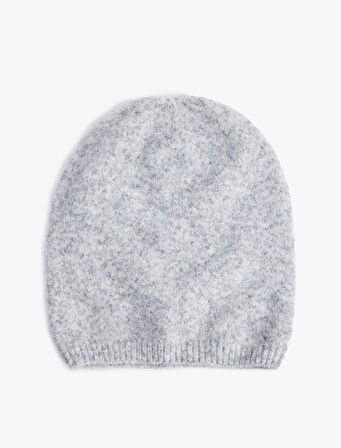 Yün Karışımlı Triko Bere