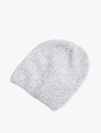 Yün Karışımlı Triko Bere