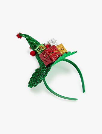 Yılbaşı Ağacı Aplike Detaylı Yılbaşı Tacı