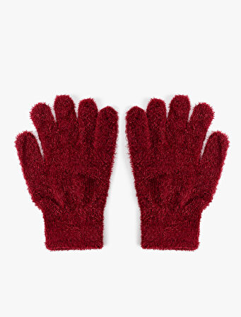 Peluş Eldiven Yumuşak Dokulu