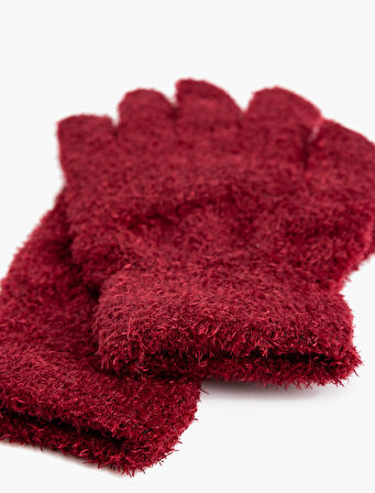 Peluş Eldiven Yumuşak Dokulu