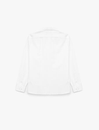 Regular Fit Klasik Yaka Uzun Kollu Oxford Gömlek