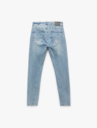 Normal Bel Pamuklu Skinny Fit Jean Pantolon - Michael Jean