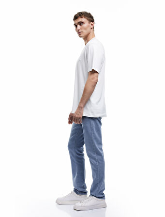 Pamuklu Normal Bel Slim Fit Jean Pantolon - Brad Jean