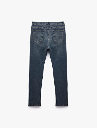 Pamuklu Normal Bel Slim Fit Jean Pantolon - Brad Jean