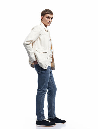 Pamuklu Normal Bel Slim Fit Jean Pantolon - Brad Jean