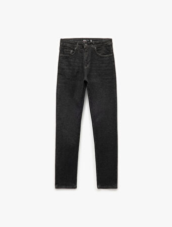 Pamuklu Normal Bel Slim Fit Jean Pantolon - Brad Jean
