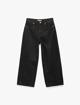 Geniş Paça Denim Pantolon - Bianca Wide Leg Jeans