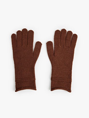 Dikiş Detaylı Uzun Eldiven