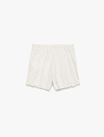 Rahat Kalıp Şort Pijama Altı