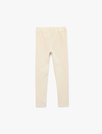 Beli Lastikli 3^lü Basic Tayt Seti