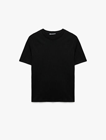 Bisiklet Yaka Kısa Kollu Regular Fit Pamuklu Basic 3'lü Tişört Seti
