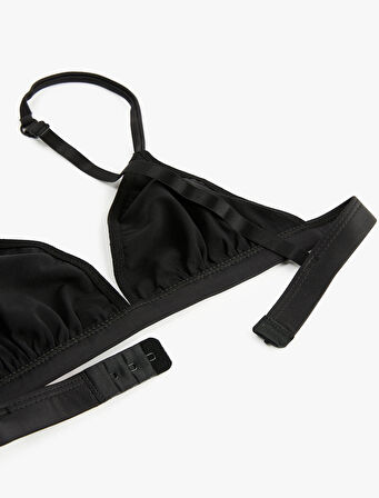 Rahat Kalıp Taş Detaylı Balensiz Dolgusuz Sütyen