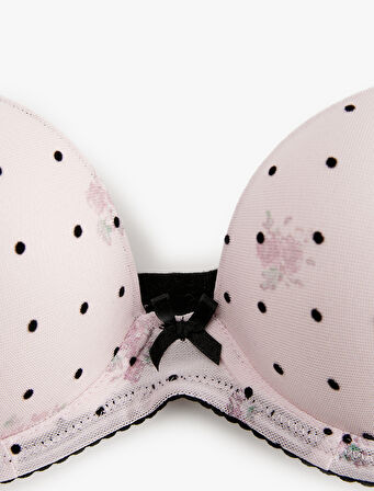 Fiyonklu Puantiyeli Ekstra Dolgulu Maximizer Sütyen