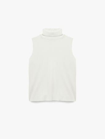 Balıkçı Yaka Kolsuz Body