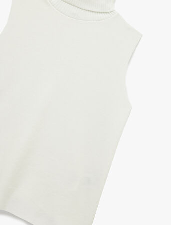 Balıkçı Yaka Kolsuz Body