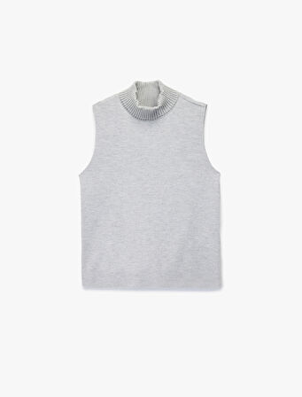 Balıkçı Yaka Kolsuz Body