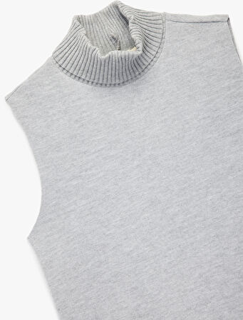 Balıkçı Yaka Kolsuz Body