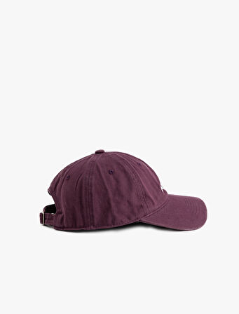 Pamuklu İşlemeli Kep Şapka