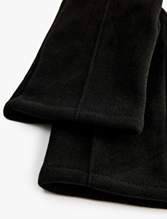 Kaşe Dikiş Detaylı Eldiven