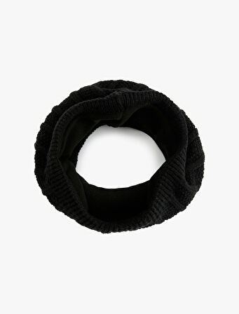 Etiket Detaylı Boyunluk