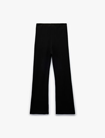 Viskon Karışımlı Slim Fit Basic Pantolon