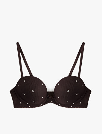 Kaşkorse Viskon Rahat Kalıp Destekli Ekstra Dolgulu Puantiyeli Maximizer Sütyen