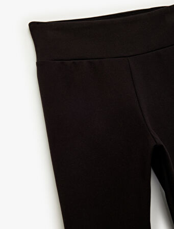 Beli Lastikli Dikişsiz Basic Tayt