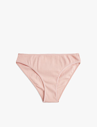 Rahat Kalıp Ribanalı Pamuklu 3'lü Brazilian Külot Seti