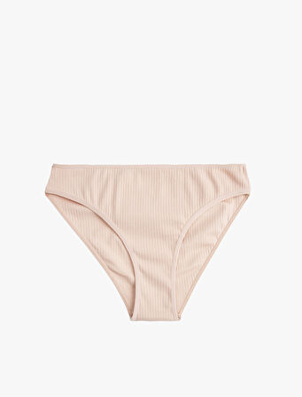 Rahat Kalıp Ribanalı Pamuklu 3'lü Brazilian Külot Seti