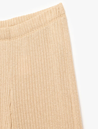 Rahat Kalıp Beli Lastikli Bol Paça Pijama Altı