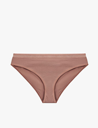 Pamuklu Rahat Kalıp Bel Detaylı Brief Külot