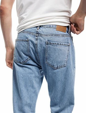 Normal Bel Pamuklu Tapered Fit Jean Pantolon - Joe Jean
