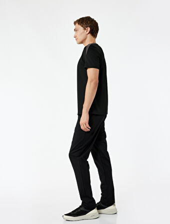 Cep Detaylı Beli Bağcıklı Spor Eşofman Altı