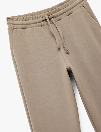 Beli Bağlamalı Modal Pijama Altı