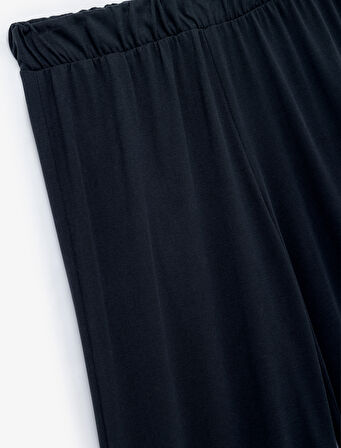 Modal Karışımlı Rahat Kalıp Pijama Altı
