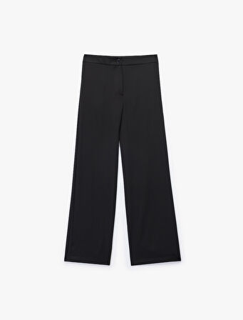 Yüksek Bel Geniş Paça Palazzo Pantolon