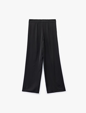 Yüksek Bel Geniş Paça Palazzo Pantolon