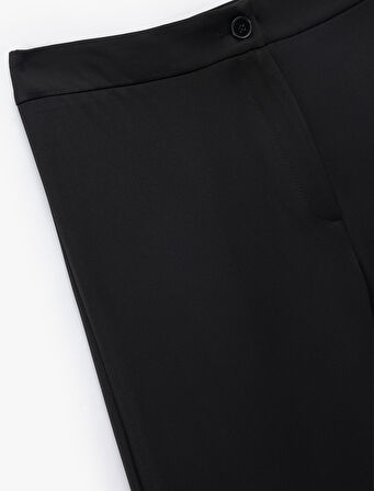 Yüksek Bel Geniş Paça Palazzo Pantolon