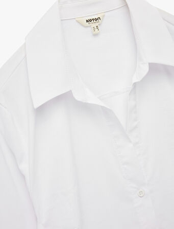 Uzun Kollu Klasik Yaka Slim Fit Gömlek