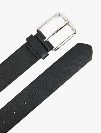 Tokalı Suni Deri Kemer