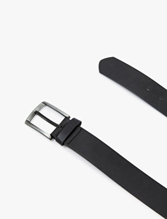 Tokalı Suni Deri Kemer