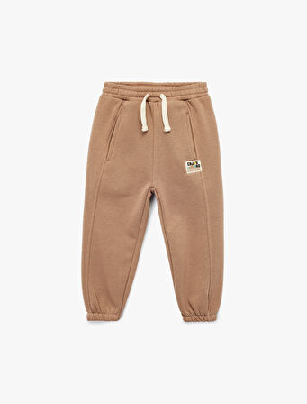 Beli Bağlamalı Basic Jogger Eşofman Altı