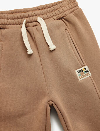 Beli Bağlamalı Basic Jogger Eşofman Altı