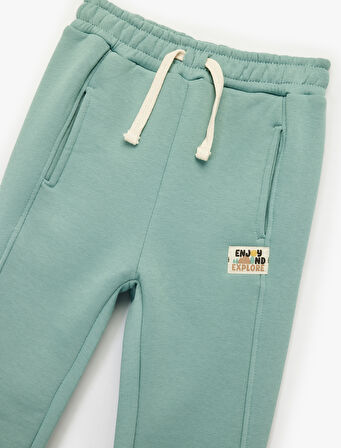 Beli Bağlamalı Basic Jogger Eşofman Altı