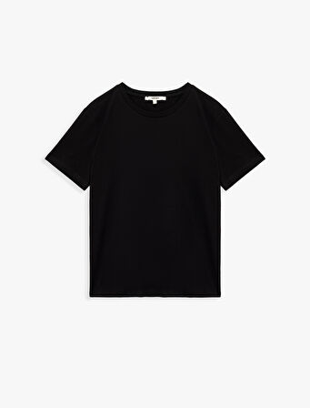 3'lü Pamuklu Kısa Kollu Bisiklet Yaka Tişört Seti