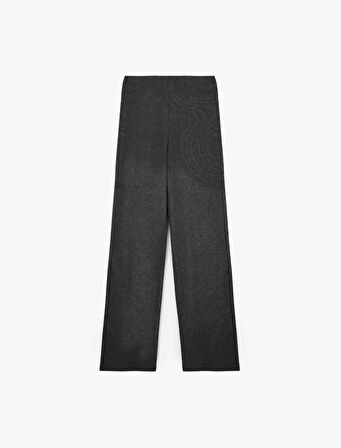 Bürümcük Kumaş Slim Fit Uzun Düz Paça Pantolon