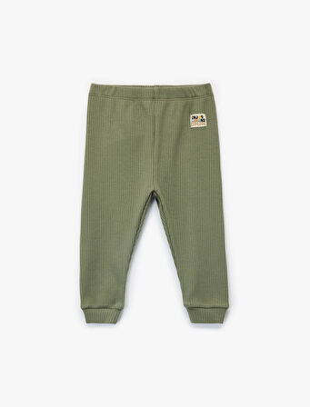 Ribanalı Beli Lastikli Basic Jogger Eşofman Altı