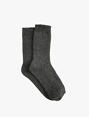 Pamuklu Kalın Soket Çorap